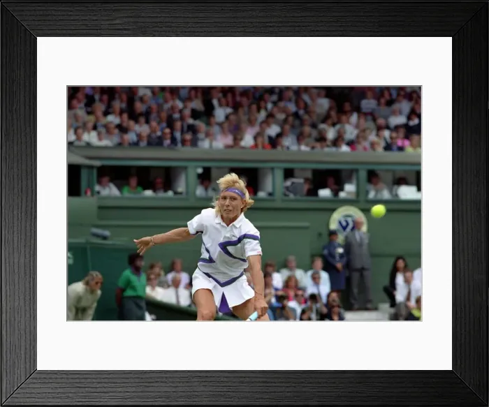 Framed Print : All England Lawn Tennis Championships at Wimbledon Ladies Singles Final