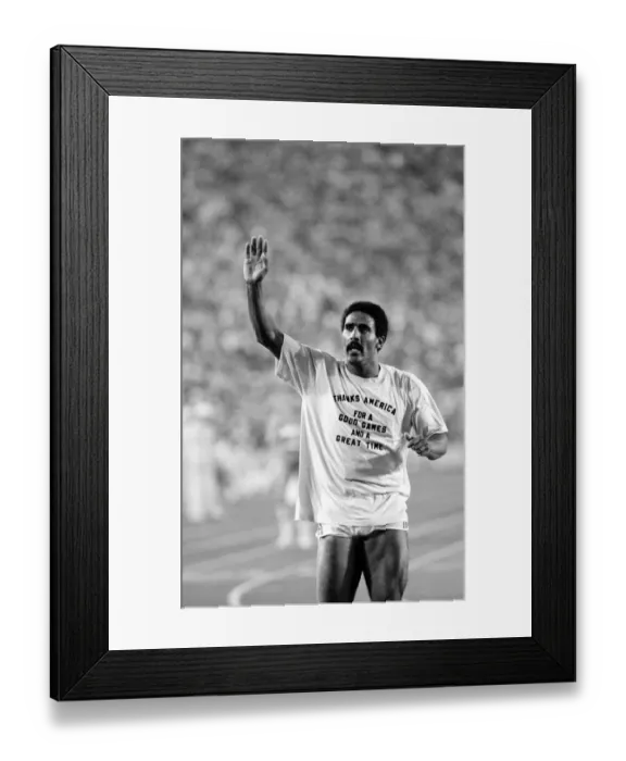 Framed Print : Olympic Games 1984 Los Angeles USA Olympic Games 1984 Los Angeles USA
