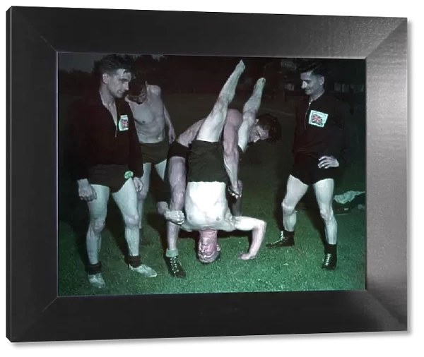 1948 London Olympics in Colour The Great Britain wrestling team seen here at