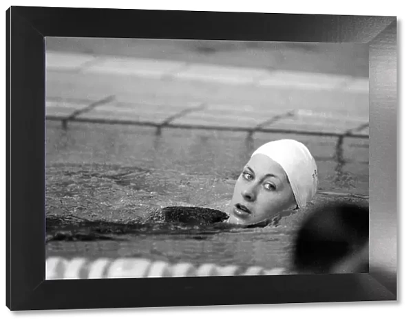 Olympic Games 1980 Moscow Sharron Davies Swimmer - Training
