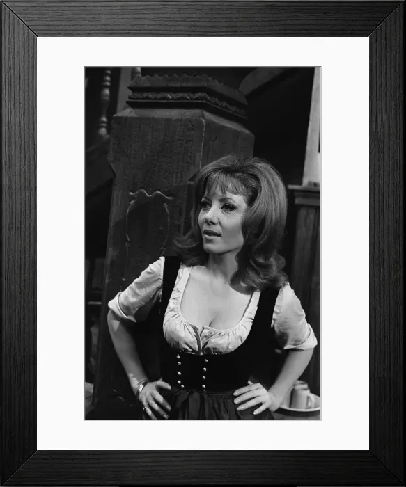 Framed Print : Film Where Eagles Dare 1968 Ingrid Pitt Framed Print : Film Where Eagles Dare 1968 Ingrid Pitt