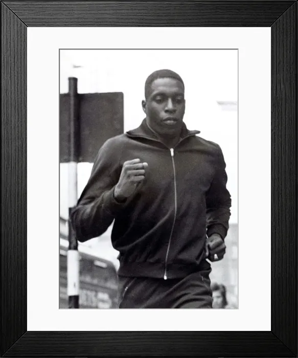 Framed Print : Bob Hayes US Athlete American Olympics Sport July 1963 Framed Print : Bob Hayes US Athlete American Olympics Sport July 1963