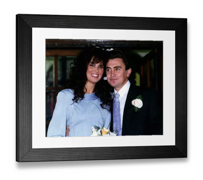 Framed Print : Caroline Munro Model marries Film Director at Finsbury Town Hall Framed Print : Caroline Munro Model marries Film Director at Finsbury Town Hall