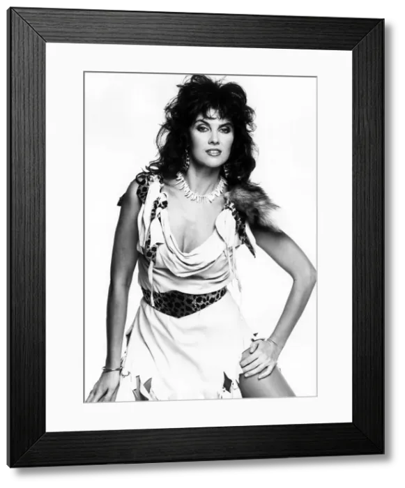 Framed Print : Caroline Munro - Model Framed Print : Caroline Munro - Model