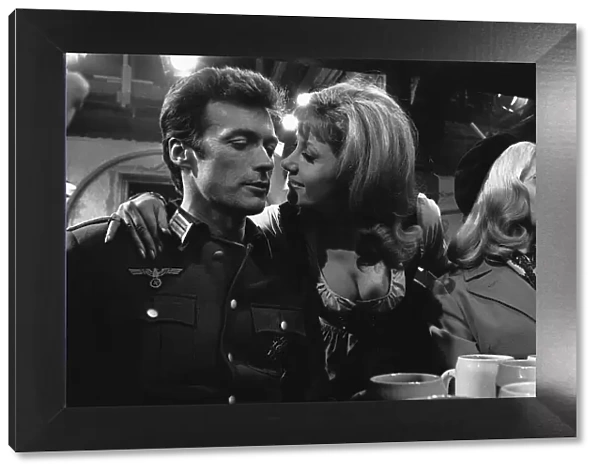 Film Where Eagles Dare 1968 Clint Eastwood, Mary Ure, Ingrid Pitt. 16th February 1968