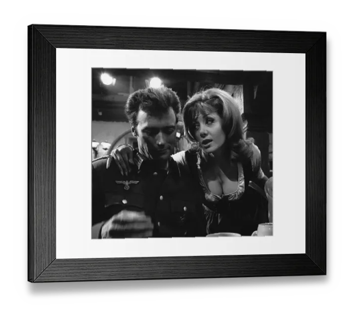 Framed Print : Film Where Eagles Dare 1968 Clint Eastwood Ingrid Pitt Framed Print : Film Where Eagles Dare 1968 Clint Eastwood Ingrid Pitt