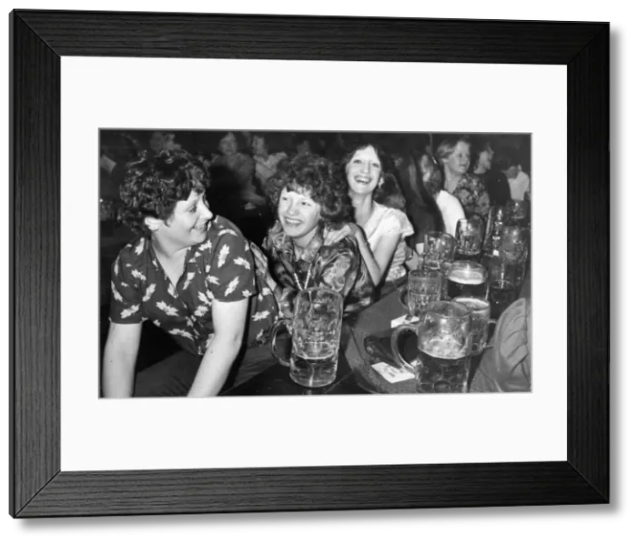 Framed Print : Steins of beer galore for the party goers at the Hofbrauhaus Beer Hall Framed Print : Steins of beer galore for the party goers at the Hofbrauhaus Beer Hall
