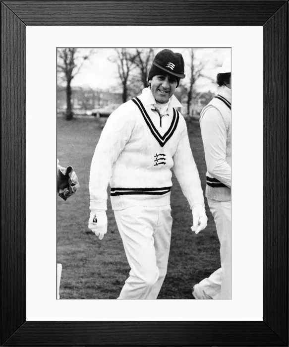 Framed Print : Mike Brearley cricket player for Middlesex CCC Framed Print : Mike Brearley cricket player for Middlesex CCC