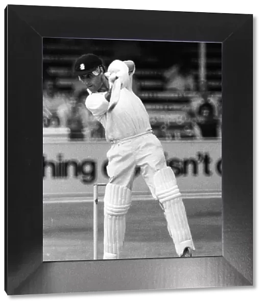 Englands captian Mike Brearley England v Australia in the Third Test Match at