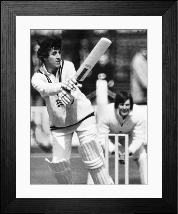 Framed Print : Mike Brearley Former Middlesex Captain Cricketer Framed Print : Mike Brearley Former Middlesex Captain Cricketer