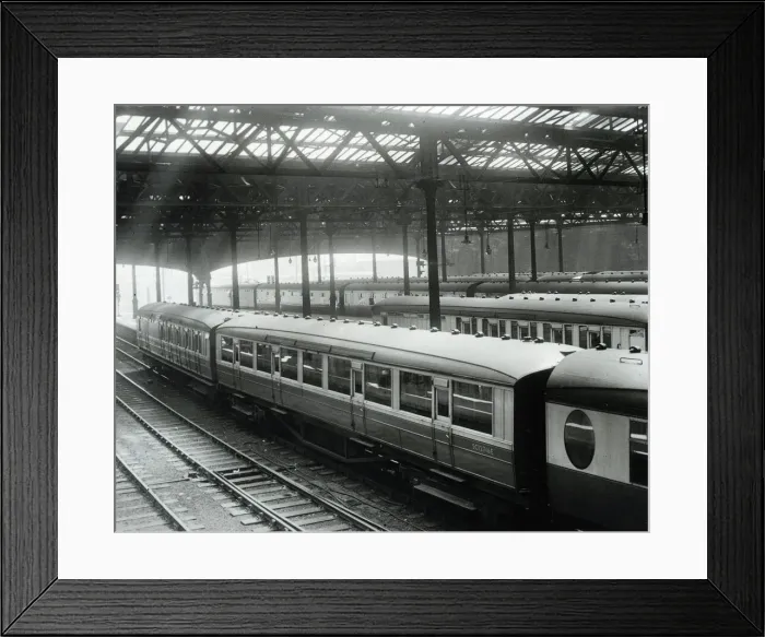 Framed Print : Waverly Station MAT Framed Print : Waverly Station MAT