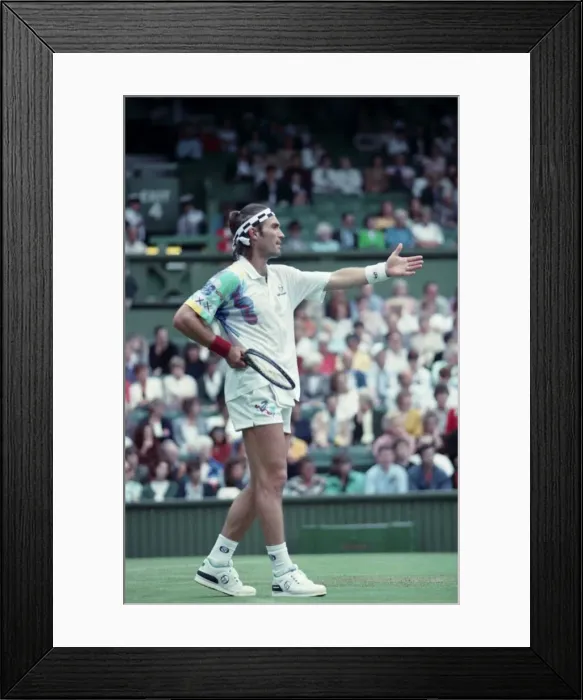 Framed Print : All England Lawn Tennis Championships at Wimbledon. Men