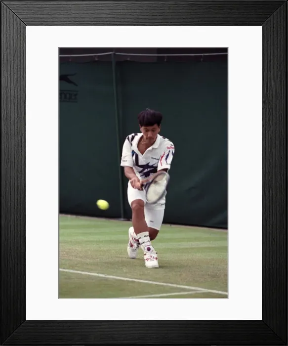 Framed Print : All England Lawn Tennis Championships at Wimbledon. Men
