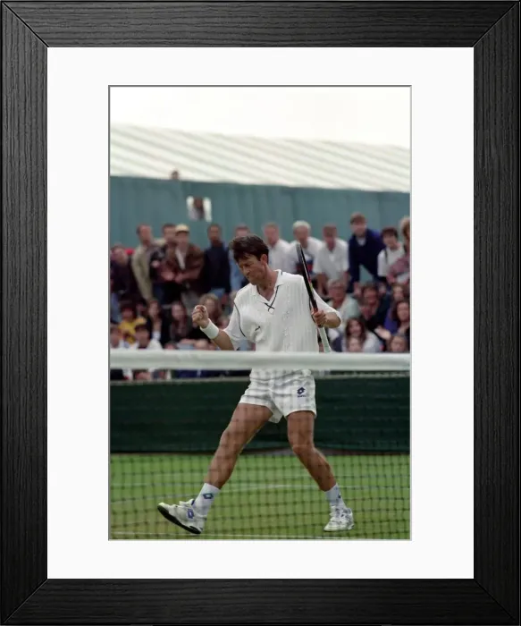 Framed Print : All England Lawn Tennis Championships at Wimbledon. Men