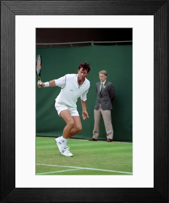 Framed Print : All England Lawn Tennis Championships at Wimbledon. Men Framed Print : All England Lawn Tennis Championships at Wimbledon. Men