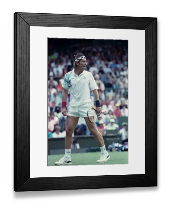 Framed Print : All England Lawn Tennis Championships at Wimbledon. Men Framed Print : All England Lawn Tennis Championships at Wimbledon. Men