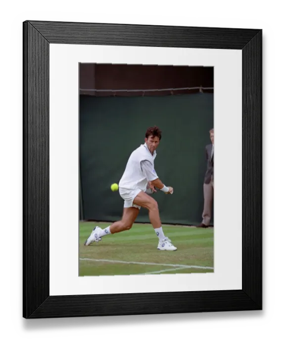 Framed Print : All England Lawn Tennis Championships at Wimbledon. Men
