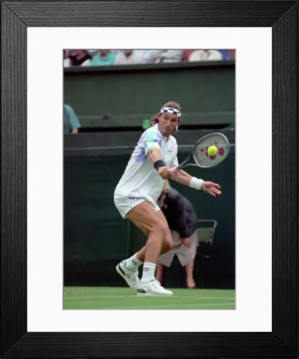 Framed Print : All England Lawn Tennis Championships at Wimbledon. Men