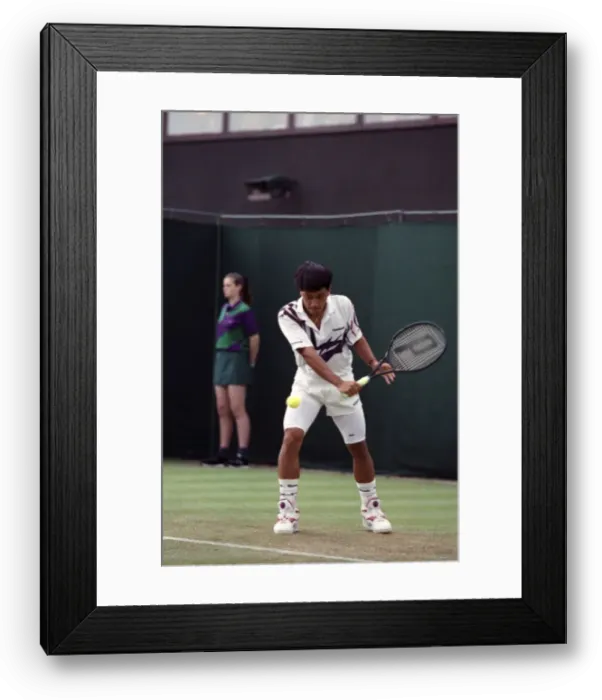Framed Print : All England Lawn Tennis Championships at Wimbledon. Men Framed Print : All England Lawn Tennis Championships at Wimbledon. Men