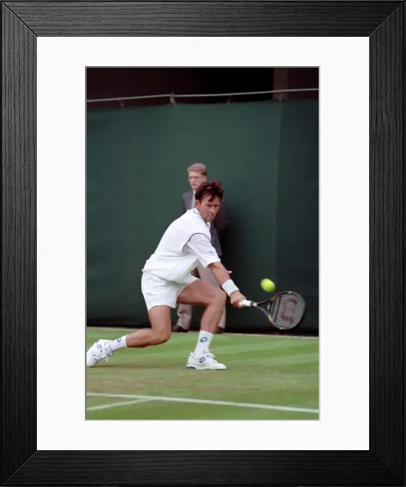 Framed Print : All England Lawn Tennis Championships at Wimbledon. Men