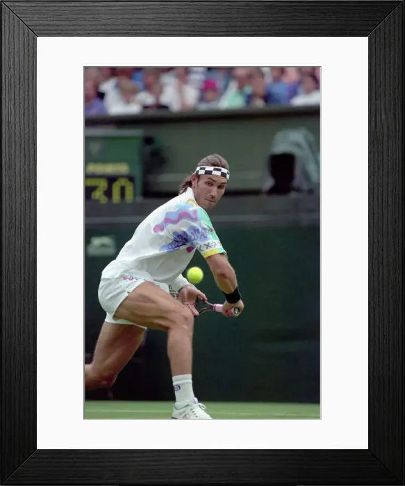 Framed Print : All England Lawn Tennis Championships at Wimbledon. Men