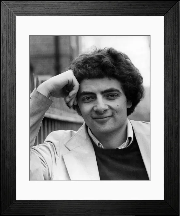 Framed Print : Rowan Atkinson, Not the Nine o clock News star at the North Community Centre, London Framed Print : Rowan Atkinson, Not the Nine o clock News star at the North Community Centre, London