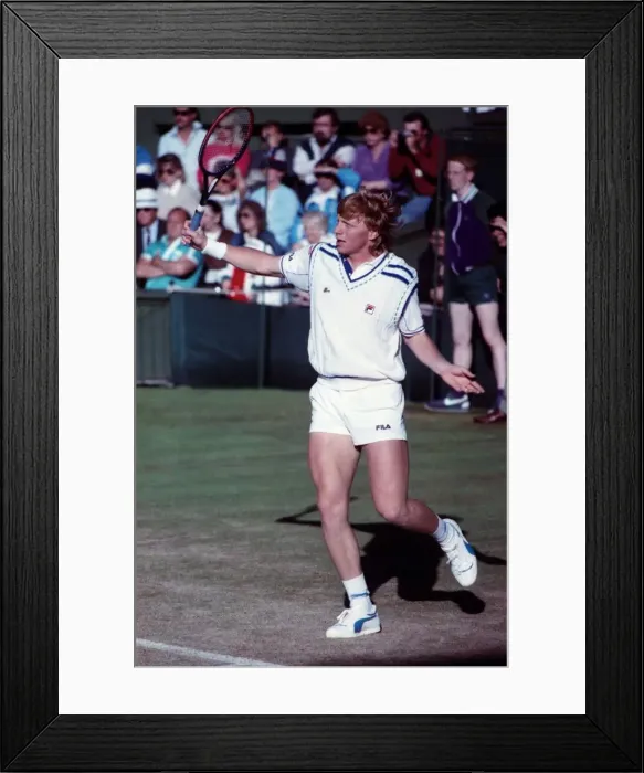 Framed Print : Wimbledon Mens Semi-Final. July 1988 88-3559-062 Framed Print : Wimbledon Mens Semi-Final. July 1988 88-3559-062