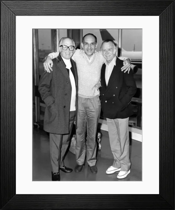 Framed Print : Sir Richard Attenborough pictured at Heathrow airport on Wednesday December 1 with Framed Print : Sir Richard Attenborough pictured at Heathrow airport on Wednesday December 1 with
