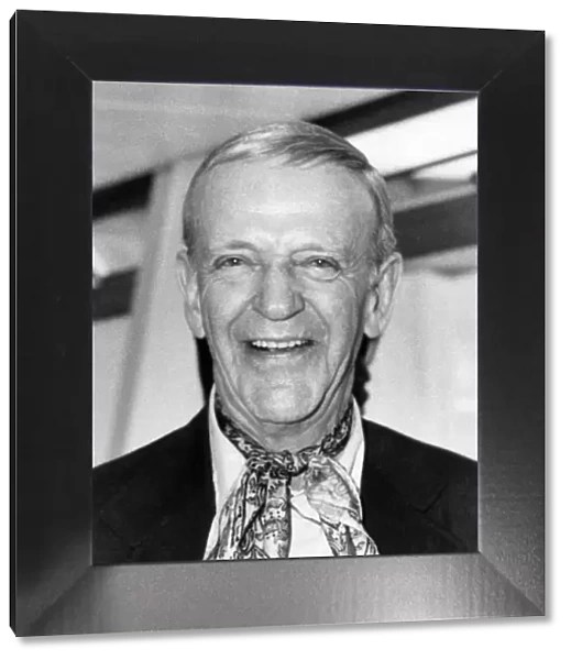 Portrait of American film star and dancer Fred Astaire March 1978 P016870