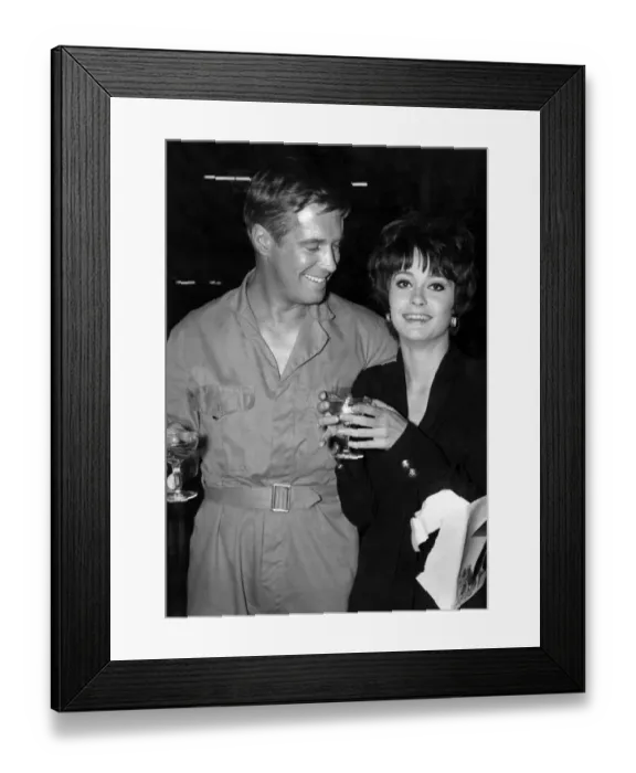 Framed Print : Birthday in the Power station. Actor George Peppard who currently is working on an MGM Framed Print : Birthday in the Power station. Actor George Peppard who currently is working on an MGM