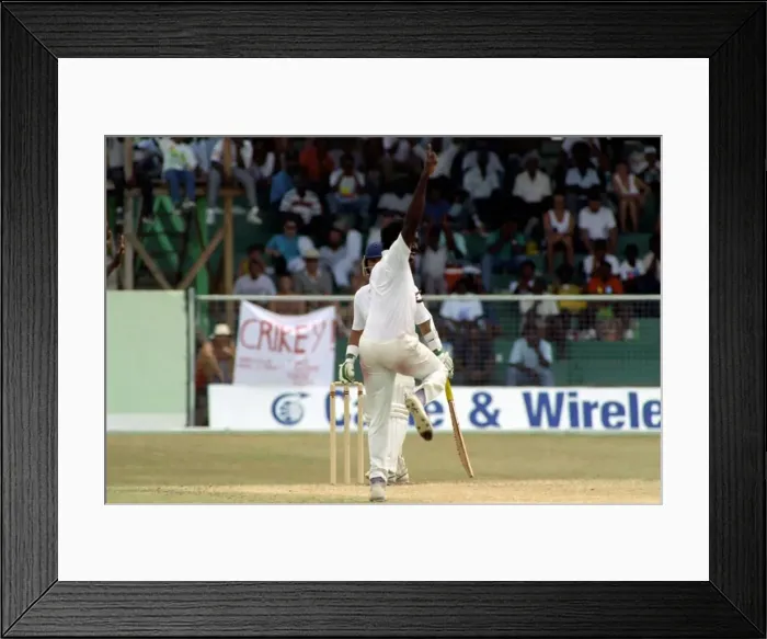 Framed Print : Cricket. West Indies v. England. May 1990 90-2761-139 Framed Print : Cricket. West Indies v. England. May 1990 90-2761-139