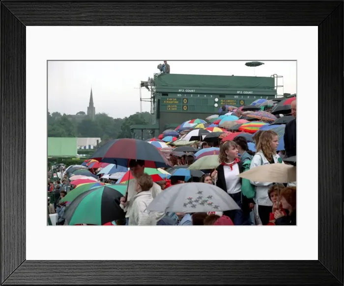 Framed Print : Wimbledon Tennis. The Juggler. June 1988 88-3461