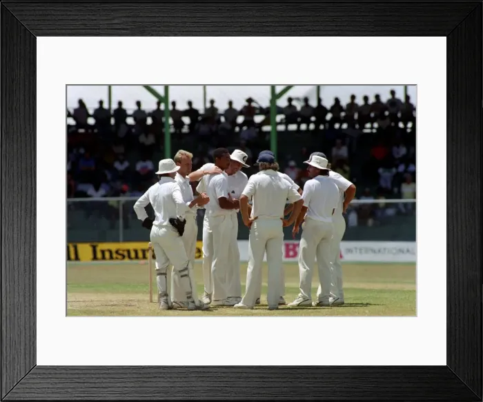 Framed Print : Cricket. West Indies v. England. May 1990 90-2761-308 Framed Print : Cricket. West Indies v. England. May 1990 90-2761-308