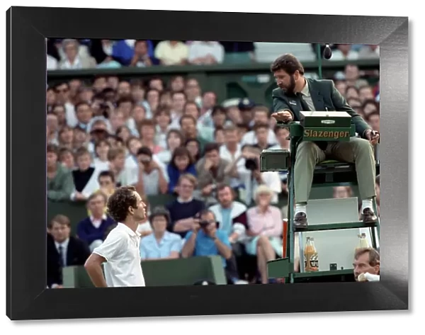Wimbledon. John McEnroe. June 1988 88-3372-121