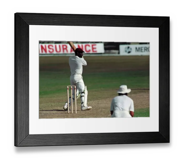 Framed Print : Cricket. West Indies v. England. May 1990 90-2761-072 West Indies captain