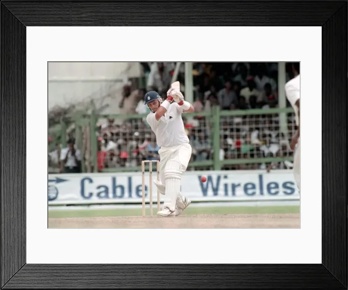 Framed Print : Cricket 5th Test. West Indies v. England. April 1990 90-2286-096 Antigua Recreation Framed Print : Cricket 5th Test. West Indies v. England. April 1990 90-2286-096 Antigua Recreation
