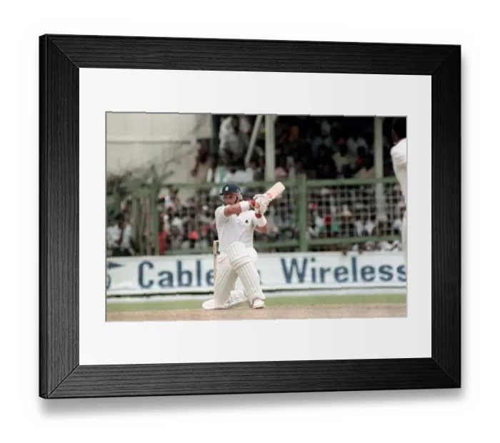Framed Print : Cricket 5th Test. West Indies v. England. April 1990 90-2286-075 Antigua Recreation Framed Print : Cricket 5th Test. West Indies v. England. April 1990 90-2286-075 Antigua Recreation