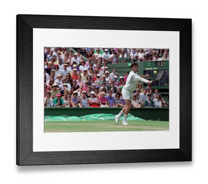 Framed Print : All England Lawn Tennis Championships at Wimbledon Mens Singles Third Round Framed Print : All England Lawn Tennis Championships at Wimbledon Mens Singles Third Round
