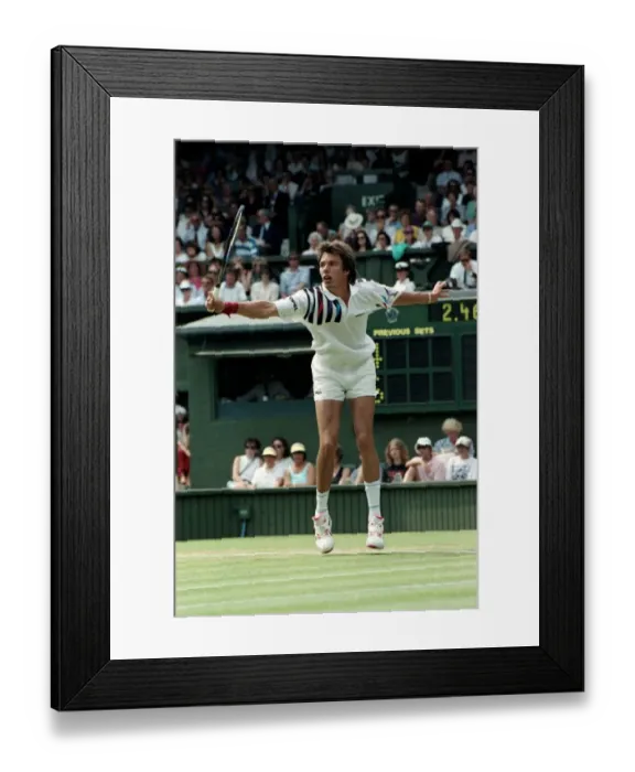 Framed Print : All England Lawn Tennis Championships at Wimbledon Mens Singles Third Round