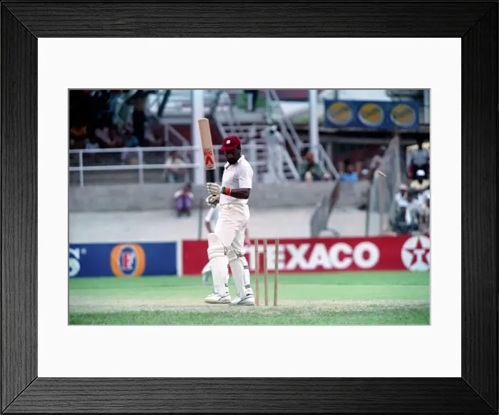 Framed Print : February 1990 90-1082-101 International Test Match Cricket. West Indies vs England Framed Print : February 1990 90-1082-101 International Test Match Cricket. West Indies vs England