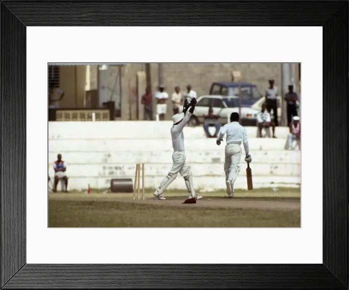 Framed Print : West Indies v. England. One Day International. February 1990 90-0872-080 Framed Print : West Indies v. England. One Day International. February 1990 90-0872-080