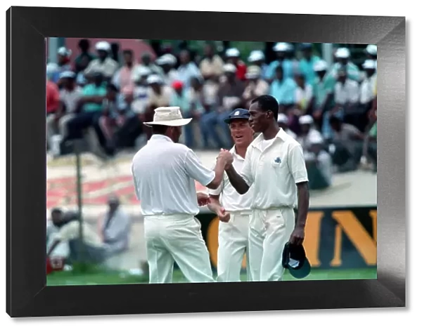 February 1990 90-1082-120 International Test Match Cricket. West Indies vs England
