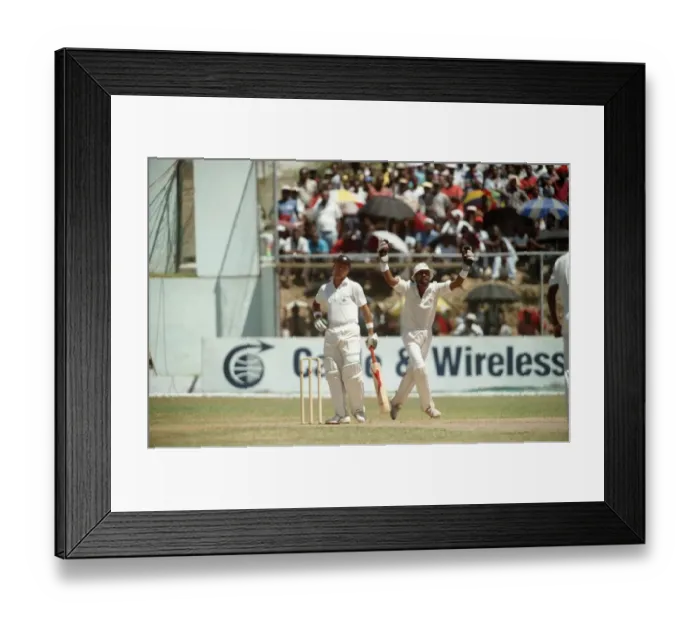 Framed Print : Cricket-3rd One Day International. West Indies v. England Framed Print : Cricket-3rd One Day International. West Indies v. England