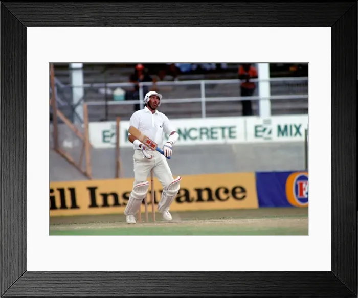 Framed Print : Cricket. Test Match in Trinidad. West Indies v. England Framed Print : Cricket. Test Match in Trinidad. West Indies v. England