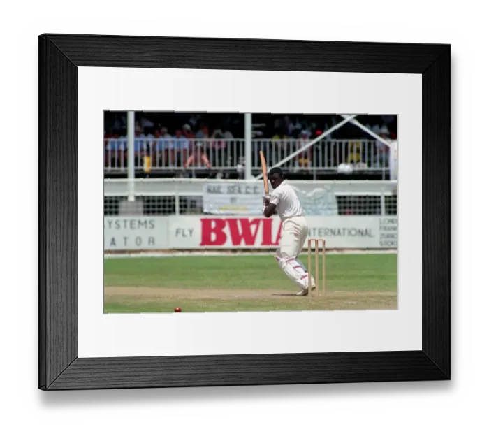 Framed Print : Cricket. West Indies v. England. May 1990 90-2766 Framed Print : Cricket. West Indies v. England. May 1990 90-2766