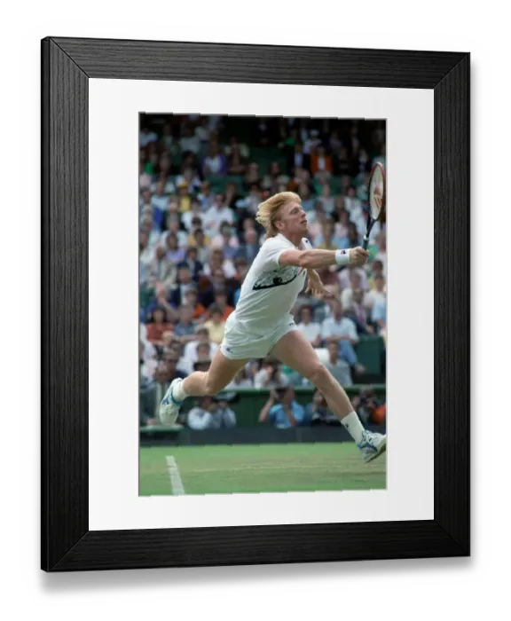 Framed Print : All England Lawn Tennis Chamionships at Wimbledon Mens Singles Fouth Round