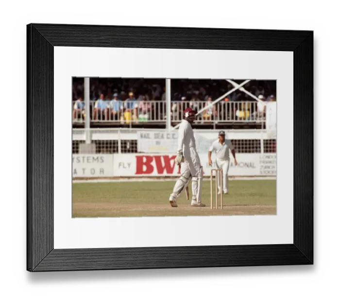 Framed Print : Cricket. West Indies v. England. May 1990 90-2766-052 Framed Print : Cricket. West Indies v. England. May 1990 90-2766-052