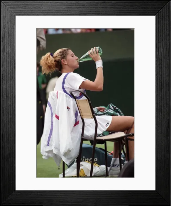 Framed Print : All England Lawn Tennis Chamionships at Wimbledon Ladies Singles Second Round Framed Print : All England Lawn Tennis Chamionships at Wimbledon Ladies Singles Second Round