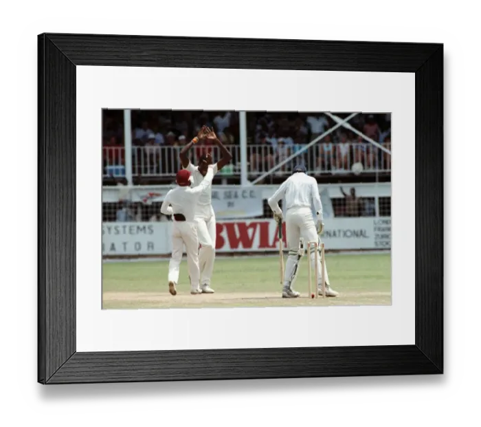 Framed Print : Cricket. West Indies v. England. May 1990 90-2766-062 Framed Print : Cricket. West Indies v. England. May 1990 90-2766-062