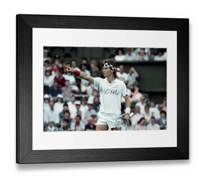 Framed Print : Wimbledon. Pat Cash. June 1988 88-3291-020 Framed Print : Wimbledon. Pat Cash. June 1988 88-3291-020
